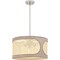 Quoizel Syrah Pendant 3 Lights Brushed Nickel SYA2818BN - alternate 1